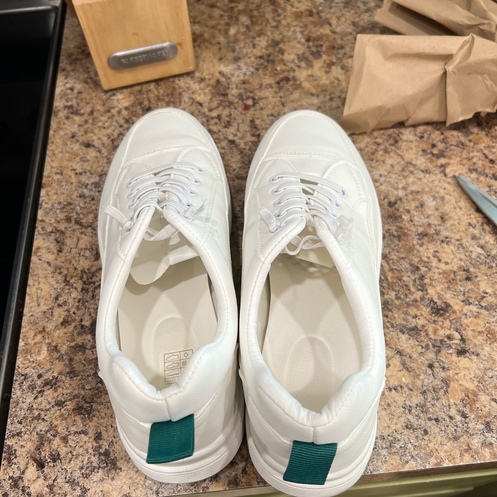 White Slip on sneakers